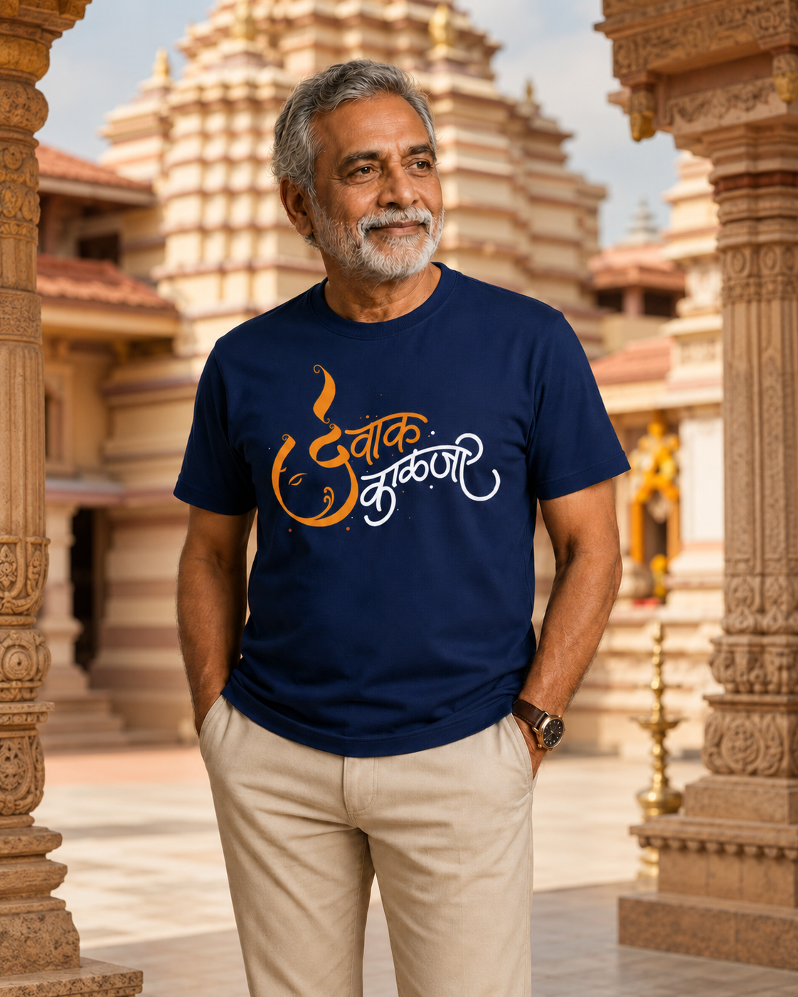 Vakratunda Tee alternate view